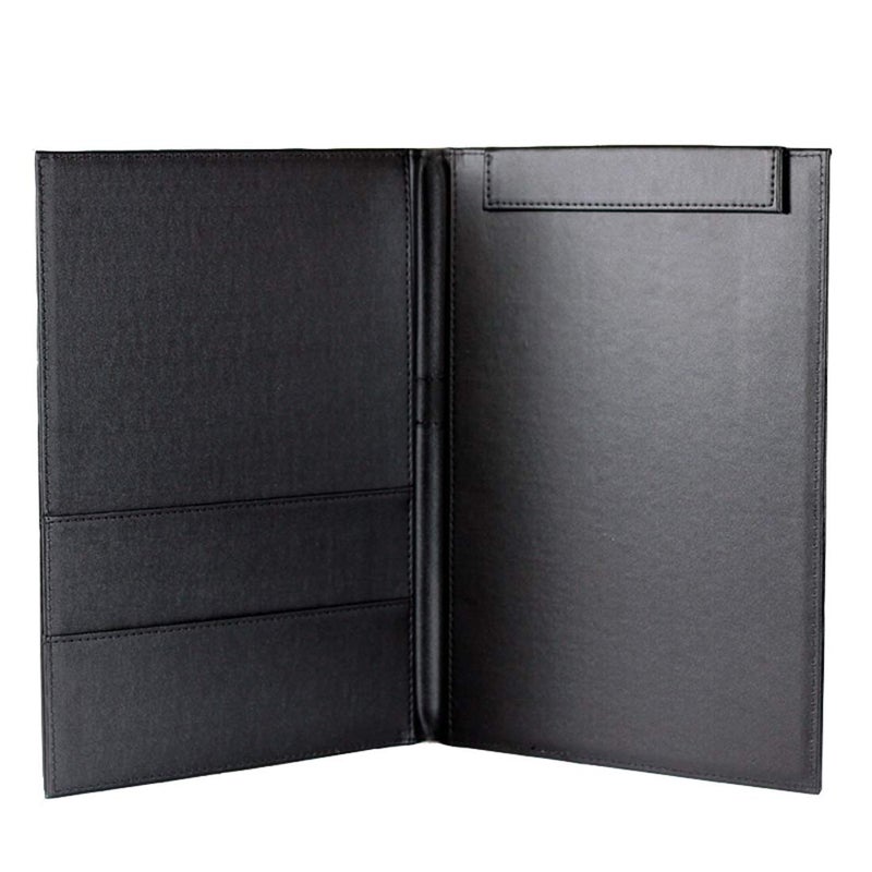 WELLYUK 19 بوصة × 13 بوصة Padfolio Clipboard A4 Office File Clip Binder Folder Document Organizer Portfolio Write Pad حامل بطاقة العمل وسادة المؤتمر المغناطيسي مع حامل القلم - Image 1